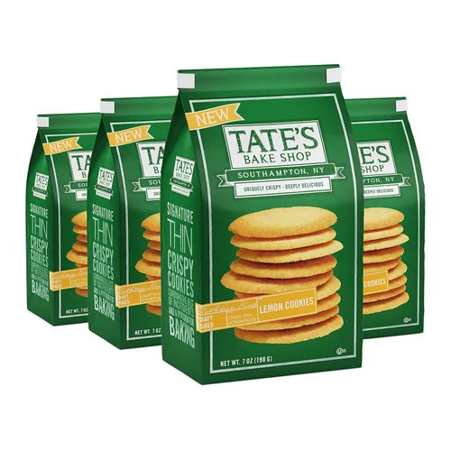 Vista 12 de Tate's Bake Shop Galletas crujientes de mantequilla, 7 onzas (paquete de 2)