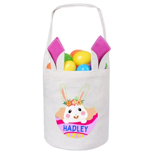 Vista 11 de Jocidea - Cesta de Pascua personalizada, cestas de Pascua personalizadas, regalos de Pascua personalizados, cesta de Pascua para niños y niños