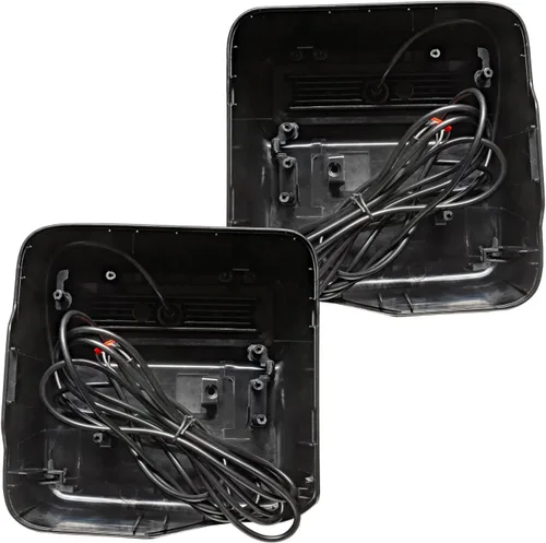Vista 5 de ORACLE Lighting 5855-001 - Espejos laterales LED todoterreno para Wrangler JL Gladiator JT 2020 2024 - Iluminación periférica funcional, ángulo