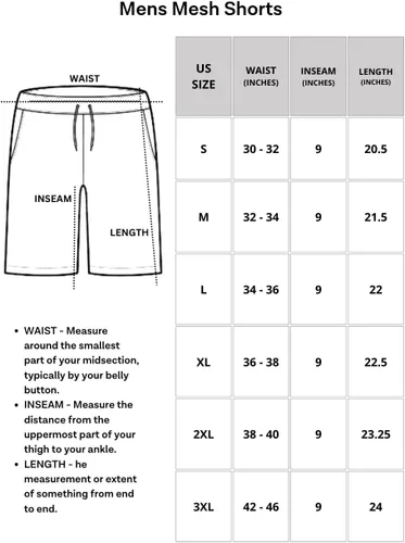 Vista 5 de Real Essentials 5 Pack Men's Mesh Athletic Basketball Shorts Quick Dry Activewear with Pockets