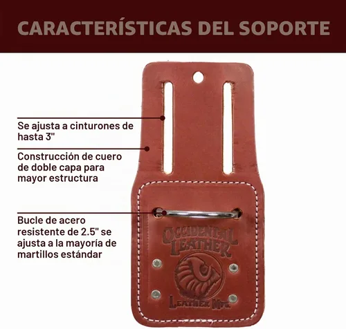 Vista 3 de Occidental Leather 5012 Soporte de herramientas prémium