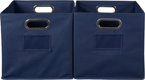 Vista 3 de Niche Cubo - Papelera plegable de tela, Polipropileno