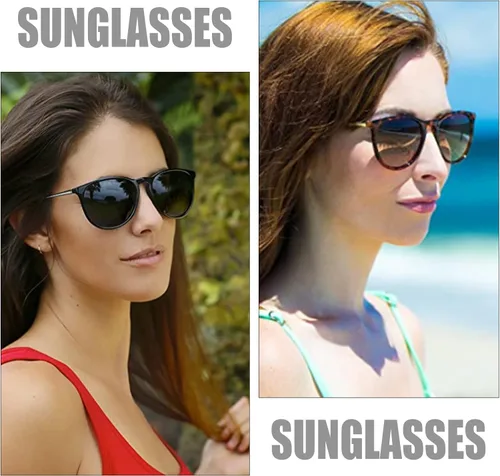 Vista 3 de DQbhzh Lentes de sol rectangulares Y2K de moda para mujeres y hombres, lentes de sol retro de los años 90, lentes gruesos y gruesos, protección UV400