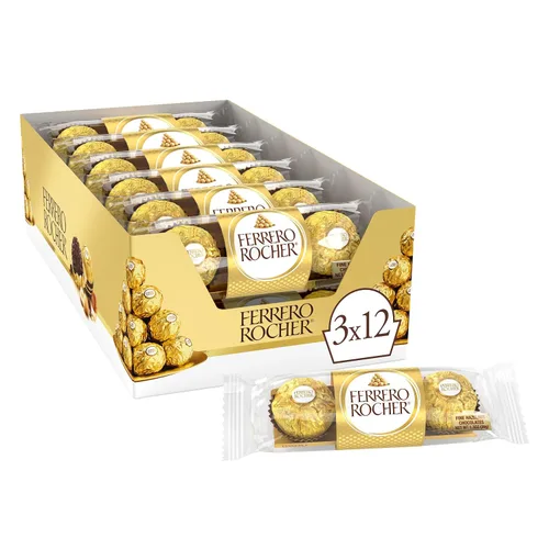Vista 2 de Ferrero Rocher Chocolate con leche de avellana fina
