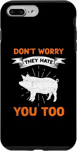Vista 9 de iPhone 15 Pot Belly Pig Owner Pot Belly Pig Harness Pig Mama Case