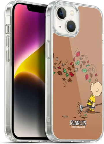 Vista 174 de Head Case Designs Funda de gel suave con licencia oficial de Peanuts Autumn Charlie Brown compatible con Apple iPhone 7 Plus/iPhone 8 Plus