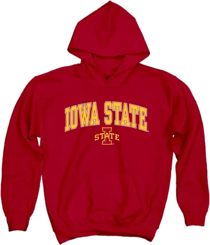 Vista 2 de Blue 84 Sudadera con capucha unisex para adultos, color del equipo de la NCAA