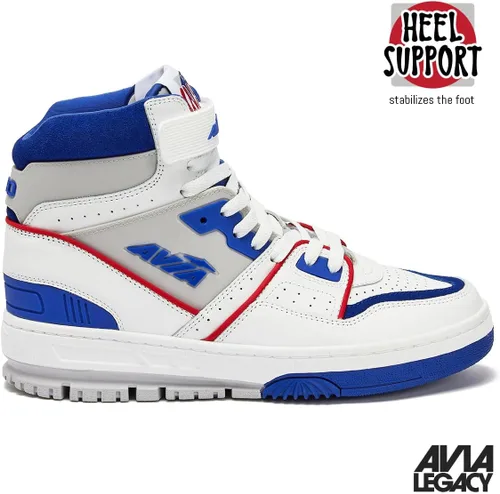 Vista 2 de Avia 880 - Tenis de baloncesto para hombre, estilo retro, para interiores o exteriores, calle o cancha, tallas 7 a 15