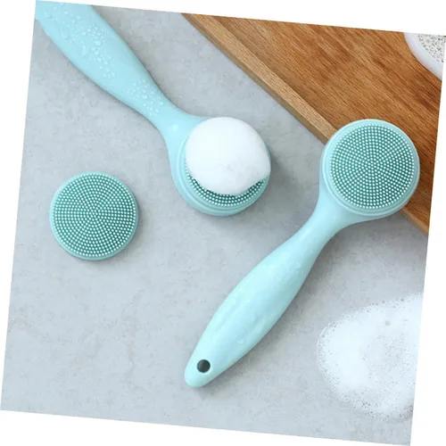 Vista 7 de 1 Unidades Cepillo de limpieza Cepillo de lavado facial Cepillo masajeador facial de silicona exfoliante facial Cepillo facial de silicona Cepillo