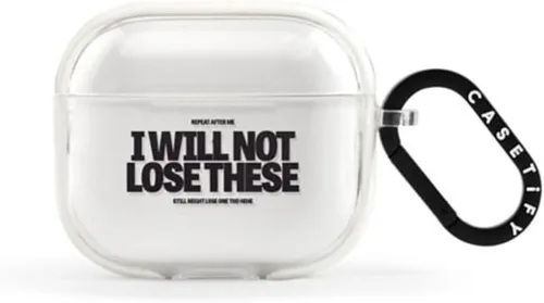 Vista 86 de CASETiFY Impact Airpods Pro (1ª/2ª) - Funda con anillo, color negro