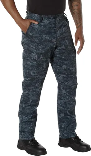 Vista 50 de Rothco: pantalones tácticos BDU – Pantalones cargo resistentes para senderismo al aire libre, EDC, uniforme de trabajo Uniforme de combate