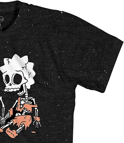 Vista 5 de The Simpsons Homer Simpson - Camiseta clásica Homer, Bart, Lisa para hombre