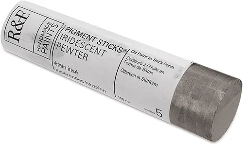 Vista 32 de R&F Handmade Paints - Pigmento profesional al óleo en barra, naranja lizarina, 6.4 fl oz