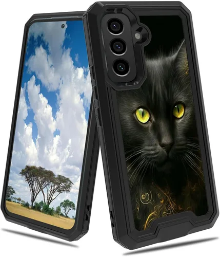 Vista 86 de Funda para Samsung S23 FE Funda Galaxy S23 FE 2 en 1 PC duro de doble capa TPU suave a prueba de golpes Cubierta protectora de teléfono para Samsung