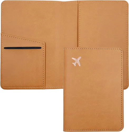 Vista 14 de Estuche para pasaporte, ranuras para pasaporte, tarjetero para pasaporte y tarjeta de vacunación, bonita funda para pasaporte para mujeres