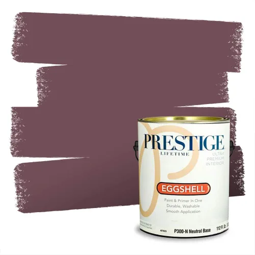 Vista 480 de Prestige Paints Pintura exterior e imprimación en uno, 1 galón, plano, coincidencia comparable de Valspar* Amber Rose*