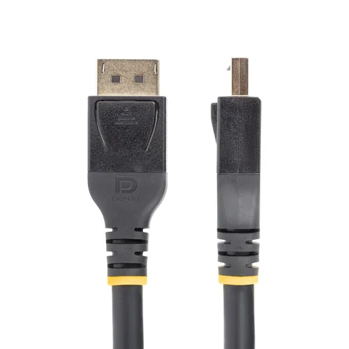 Vista 2 de StarTech - Cable DisplayPort 1.4 activo de 25 pies, 8K 60Hz, HDR10, 4K 120Hz Cable DP de 8K con cable HBR3, DP14A-7M-DP, cable DP macho a macho
