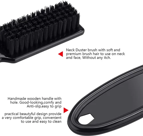 Vista 5 de Herramienta de cepillo para cortar el cabello, cepillo de uñas para limpiar Clippe