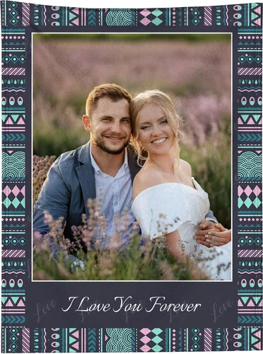 Vista 22 de Manta personalizada con foto, manta personalizada con imagen para regalos de pareja, mantas de franela personalizadas para adultos, niños