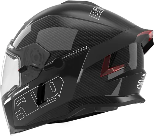 Vista 3 de Casco 509 Delta V Carbon Ignite para Motonieve