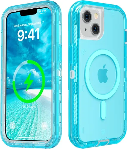 Vista 73 de Follaroma Funda para iPhone 11, Compatible con MagSafe, Fundas de Teléfono de Protección Resistente a Prueba de Golpes de Servicio Pesado