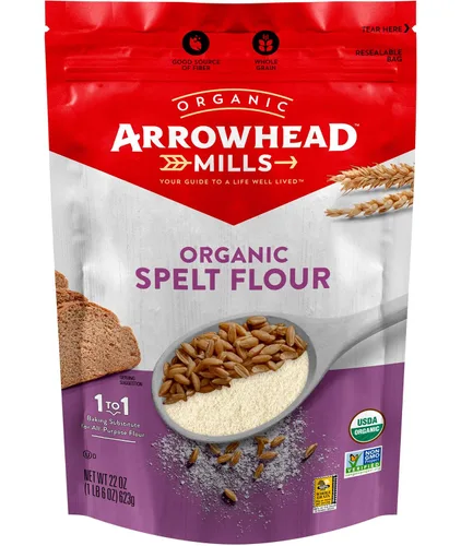 Vista 18 de Arrowhead Mills Harina orgánica multiusos sin gluten, bolsa de 20 onzas