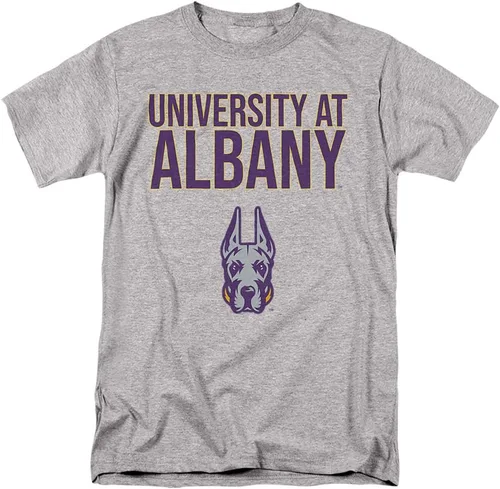 Vista 74 de Colección de camisetas para adultos apiladas colegiales 1 Universidad Estatal de Albany