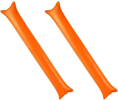 Vista 7 de Bam Bam Thunder Sticks - Juego de 50 palos de plástico para animar, palitos de plástico para aplaudir, inflables, largos y ruidos, para estadio