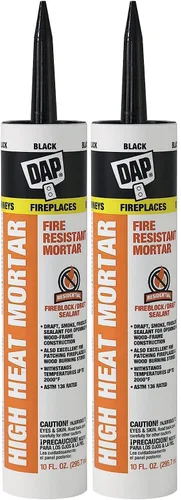 Vista 9 de DAP Mortero resistente al fuego de alto calor, 10 onzas, negro (7079818854)