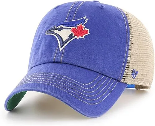 Vista 13 de 47 MLB Trawler Team Color Mesh Trucker Clean Up Gorra Ajustable, Talla Única para Adultos Boston Red Sox