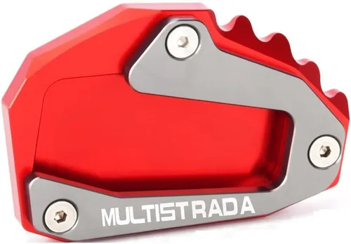Vista 9 de Soporte para Ducati Multistrada V4 V4S Sport 1200 1200S Soporte de pie de motocicleta Cubierta de soporte lateral Soporte de pie Almohadilla
