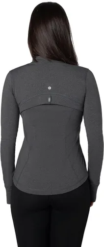 Vista 3 de 90 Degree By Reflex - Chaqueta ligera para correr, con cremallera completa, para mujer