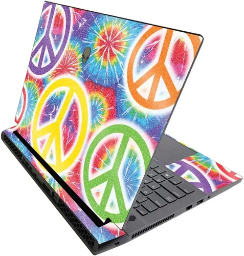 Vista 328 de MightySkins - Skin brillante con purpurina para Alienware M17 R3 (2020) y M17 R4 (2021) - Diversión de los años 90 Acabado duradero con purpurina