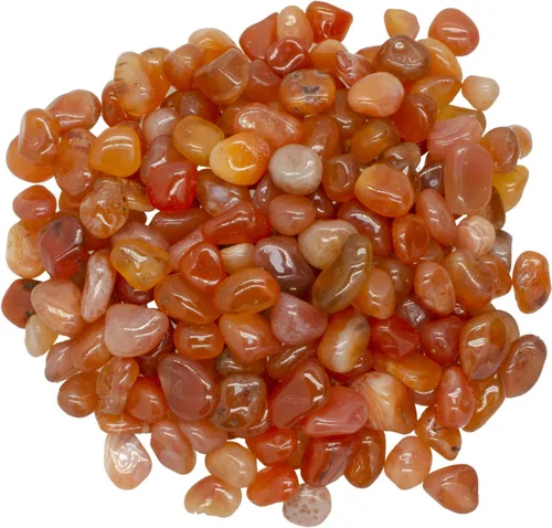 Vista 20 de Piedras de ágata mixta de 1 libra de África - 0.40 a 0.60 pulgadas promedio - Rocas pulidas para artes y manualidades, reiki, wicca y mucho más.