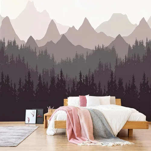Vista 33 de Alwayspon Mural de pared de tela de arco iris, autoadhesivo, adhesivo de pared para decoración de habitación de niños, cuarto de bebé, acuarela