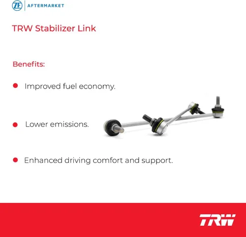 Vista 2 de TRW Automotive JTS791 Kit de enlace de barra estabilizadora de suspensión para Ford F-150: 1985-1996 y otras aplicaciones delantera derecha
