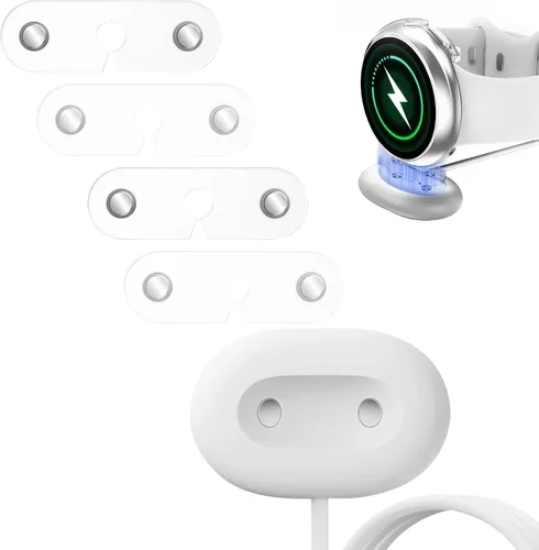 Vista 7 de Paquete de 2 accesorios de ayuda para adaptador de asistente de cargador para Google Pixel Watch 4 de 1.772 in/1.614 in, carga con funda, mate