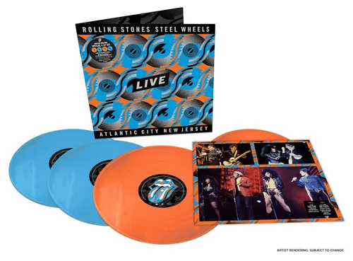 Vista 3 de Steel Wheels Live From Atlantic City, NJ, 1989 TangerineSky Blue