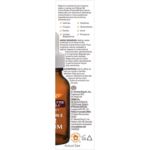 Vista 4 de Palmer's Fórmula de manteca de cacao suero cicatricial 1 oz (paquete de 3)