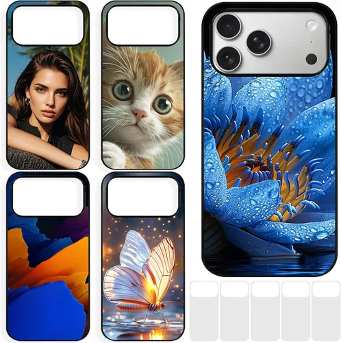 Vista 24 de 5 fundas para teléfono de sublimación para iPhone 11 de 6.1 pulgadas, fundas de teléfono imprimibles para teléfono personalizadas, fundas