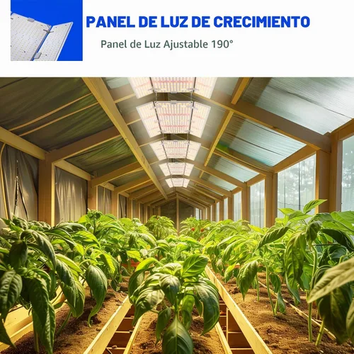 Vista 8 de Barrina 4x4 Luces de Cultivo para Plantas de Interior de Espectro Completo, BU2000 Atenuable, Panel de Luz de Crecimiento LED Ajustable, 816 LEDs