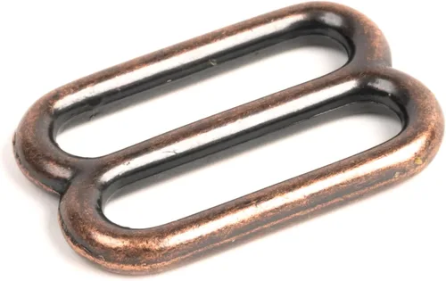 Vista 14 de Country Brook Design - Diapositivas redondas de metal con boca ancha Chapado en níquel