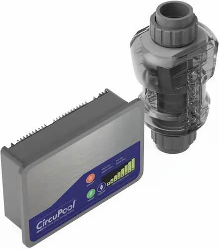 Vista 2 de CircuPool Generador de cloro sal EDGE25 Fabricado en Estados Unidos 7 años de garantía del fabricante Sin penalización de instalación DIY