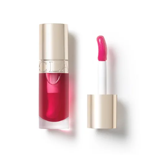 Vista 23 de Clarins Lip Comfort Oil Aceite labial hidratante, nutritivo y humectante Acabado ligero, alto brillo Calma, conforta y protege los labios