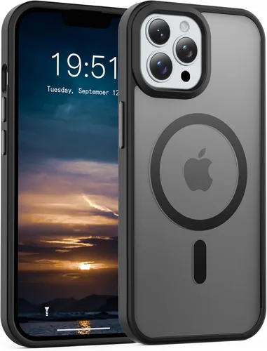 Vista 118 de Funda transparente para iPhone 11 con protector de pantalla, compatible con Magsafe, antiamarilleo, protección de grado militar, a prueba de golpes