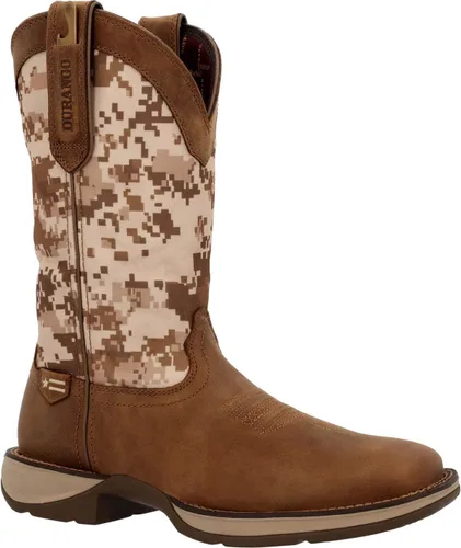 Vista 7 de Durango Botas vaqueras de camuflaje desierto