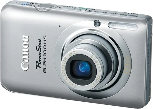 Vista 6 de Canon PowerShot ELPH 100 HS - Cámara digital de 12.1 MP CMOS con zoom óptico 4X (rosa)