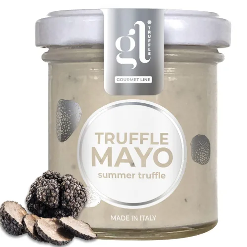Vista 7 de GL Truffle GOURMET LINE Mostaza de miel de trufa, 100 g (3.52 oz), condimento dulce y salado, untable, una fusión de dulzura y ralladura, sin OMG