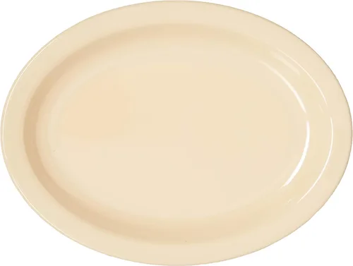 Vista 11 de Winco MMPR-6W - Plato redondo de melamina, 6.5 pulgadas, blanco (12 unidades), mediano