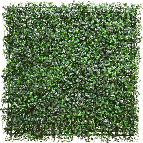 Vista 18 de Windscreen4less 1 panel artificial de boj de 20 x 20 pulgadas, decoración de pared verde hierba sintética para decoración de interiores